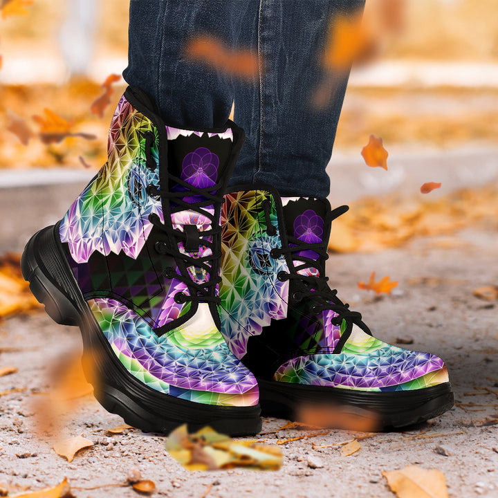 GIFTS FROM NATURE CHUNKY BOOTS | SALVIA DROID