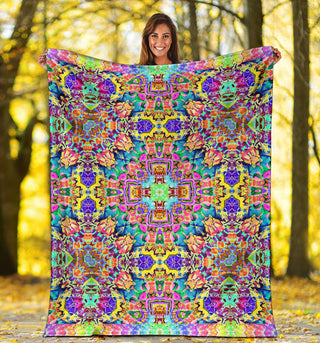 Kaleidos II | Microfleece Blanket | Makroverset