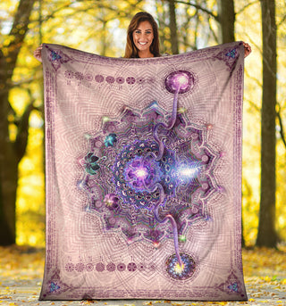 Sahasrara CROWN CHAKRA | MICROFLEECE BLANKET | HAKAN HISIM