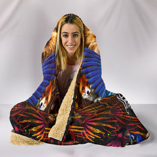 SacredLife || Hooded Blanket by Cosmic Shiva