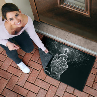 as above so below Door Mat | Brock Springstead