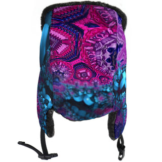 PSYBOX PURP TRAPPER HAT | FRACTUALLY