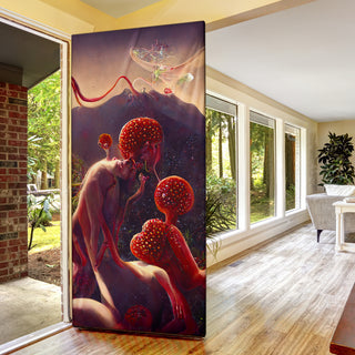 Biopunk Romance Door Sock | Michael Garfield