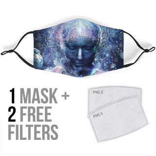 Silence Seekers | Face Mask | Cameron Gray