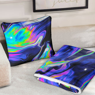 Departure Lounge Pillow Blanket | MalaVida