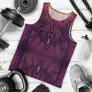 Mystical Aum Chakra Mandala - Amethyst | Tank Top | Mandalazed