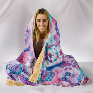Entheogenic Vimana | Hooded Blanket | Dylan Thomas Brooks