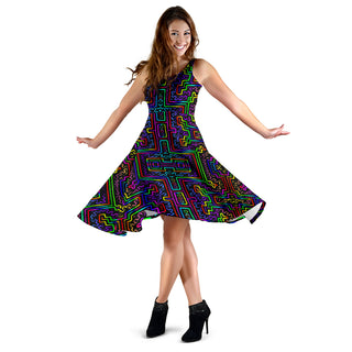 Prismatic Overlay | Women's Dress | Hakan Hisim