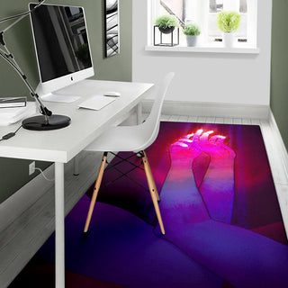 HANDS TOUCHING RUG | PHAZED