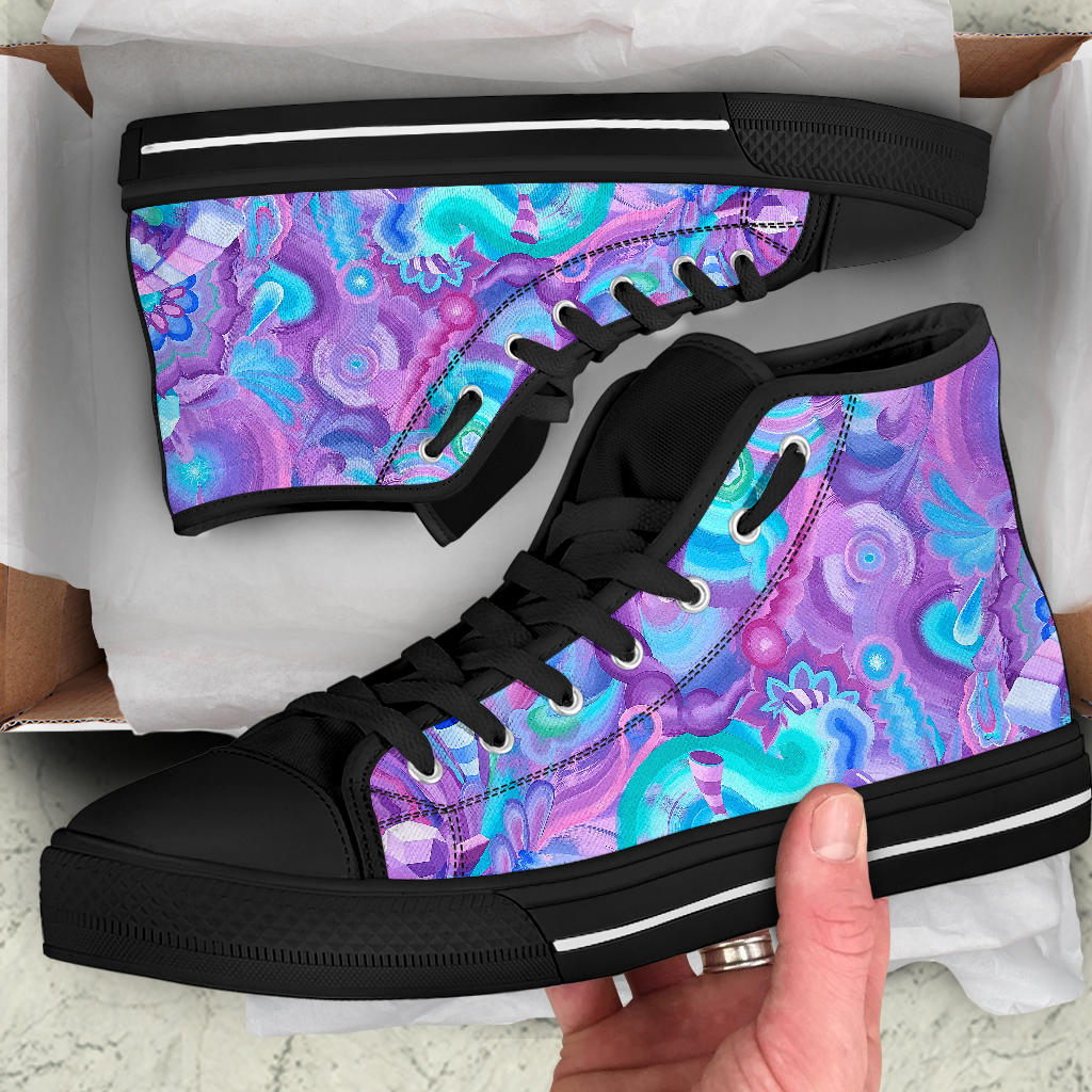 Juicy Candy Flow High Top Shoes | Dylan Thomas Brooks