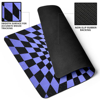 Chequered Space | Mouse Pad | Makroverset