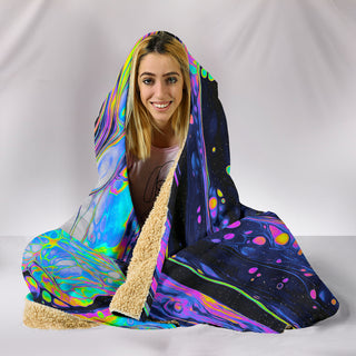 GLASS IN THE PARK HOODED BLANKET | MALA VIDA