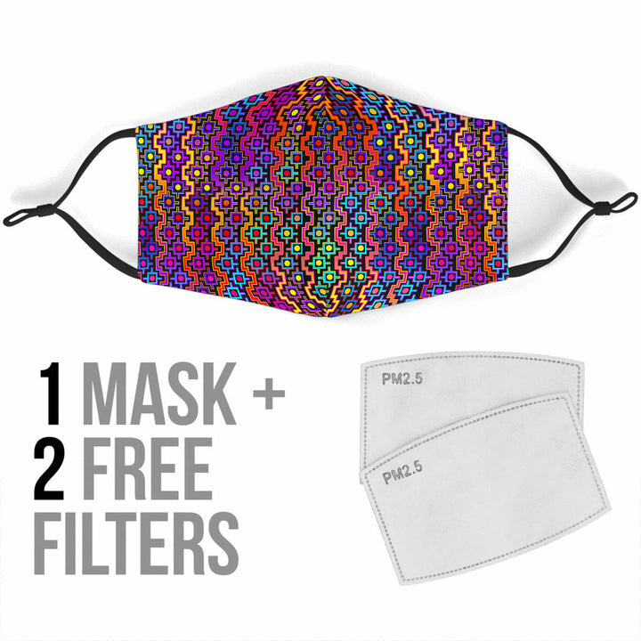 Rainbow Healing Face Mask | Hakan Hisim