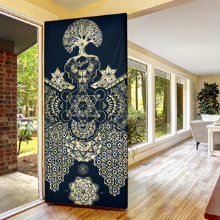 GEOMETRIC GOLD DOOR SOCK | MIL ET UNE