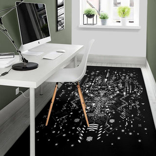 Mystic Move Black | Rug | TAS Visuals