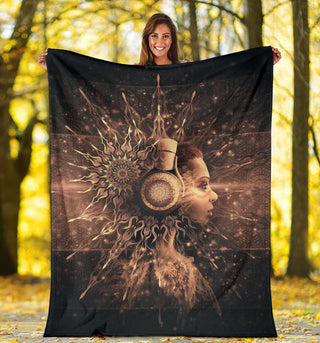 Endless Power of Music Mandala | Blanket | Mandalazed