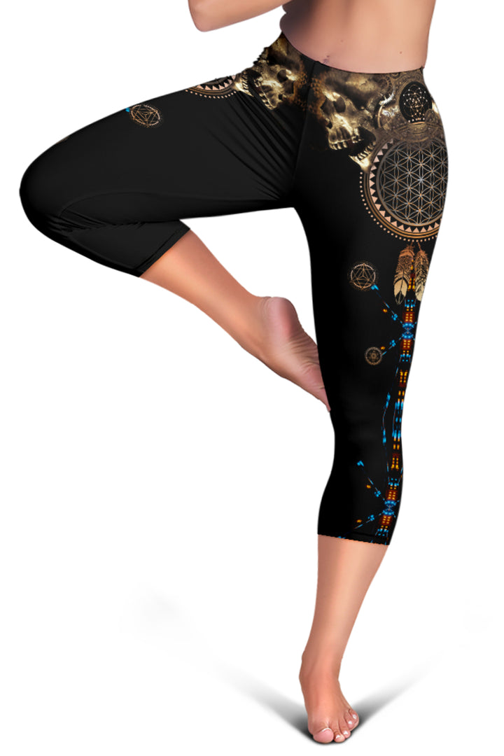 AfterLife | Womens Capris by Cosmic Shiva