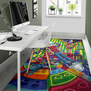 ACCORDIAN BOY RUG | SALVIA DROID