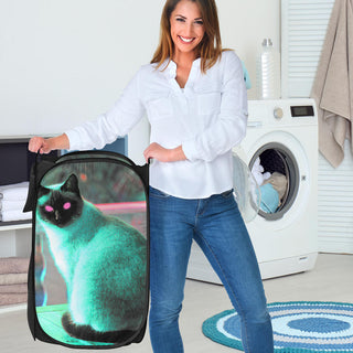 Evil Kitty | Laundry Hamper | Hubert Solczynski