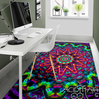 Rainbow Burst Area Rug | IMRAN