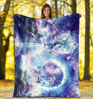 Dancing Dreams | Premium Microfleece Blanket | Cameron Gray