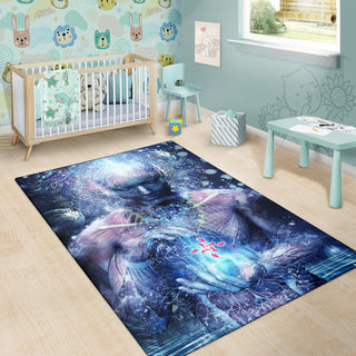 Silence Seekers | Floor Rug | Cameron Gray