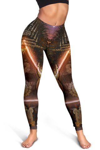 Sak yant || Leggings || by Cosmic Shiva