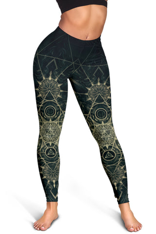 Elements of Sacred Geometry - Mystical | Leggings | Mandalazed
