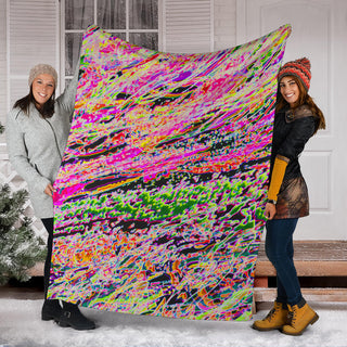 Candy Flip | Microfleece Blanket | Makroverset