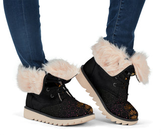 Seed of life || polar boots by Cosmic Shiva