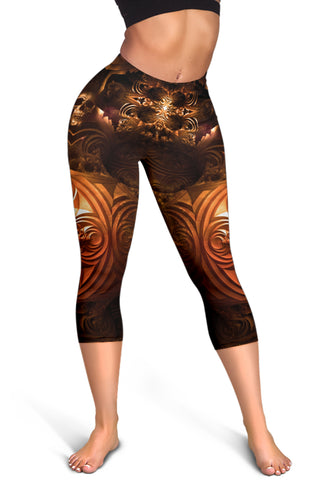 Golden Gate || Women capris || by Cosmic Shiva