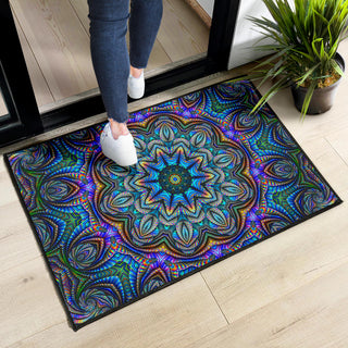 Psychedelic Symphony | Door Mat | Imran
