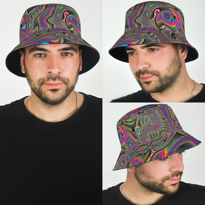 Psy Purple | Bucket Hat | Hubert Solczynski