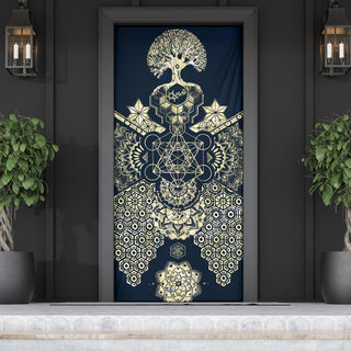 GEOMETRIC GOLD DOOR SOCK | MIL ET UNE