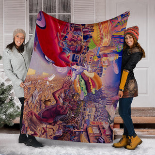 Sharing the Wealth Blanket by Mark Henson