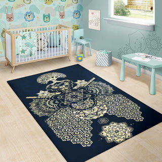 Geometric Gold | Rug | Mil Et Une