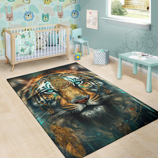 Spirit Tiger | Floor Rug | Cameron Gray