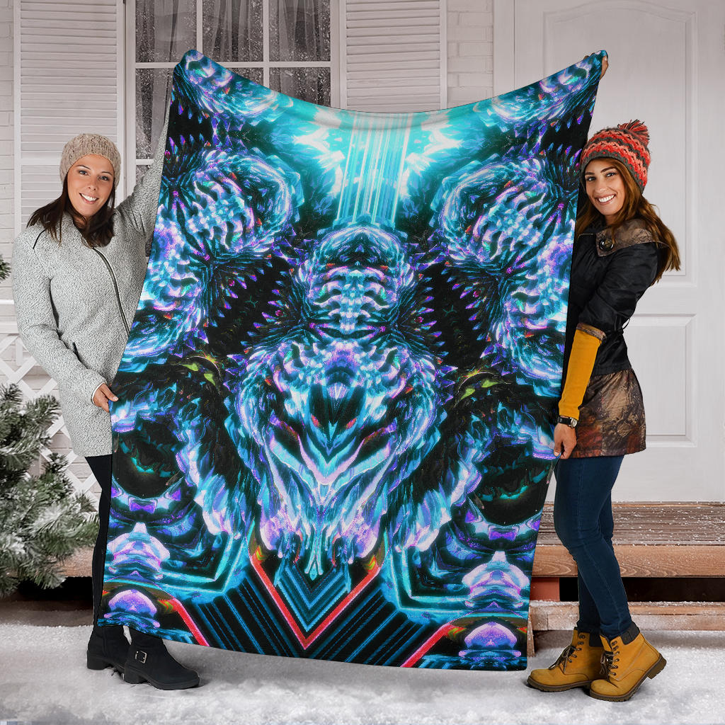 Ice Sentinels | Microfleece Blanket | Makroverset