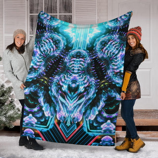 Ice Sentinels | Microfleece Blanket | Makroverset