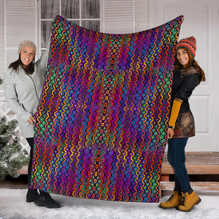 Rainbow Healing | Micro Fleece Blanket  | Hakan Hisim