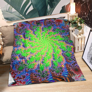 Electric Hum | Microfleece Blanket | Makroverset