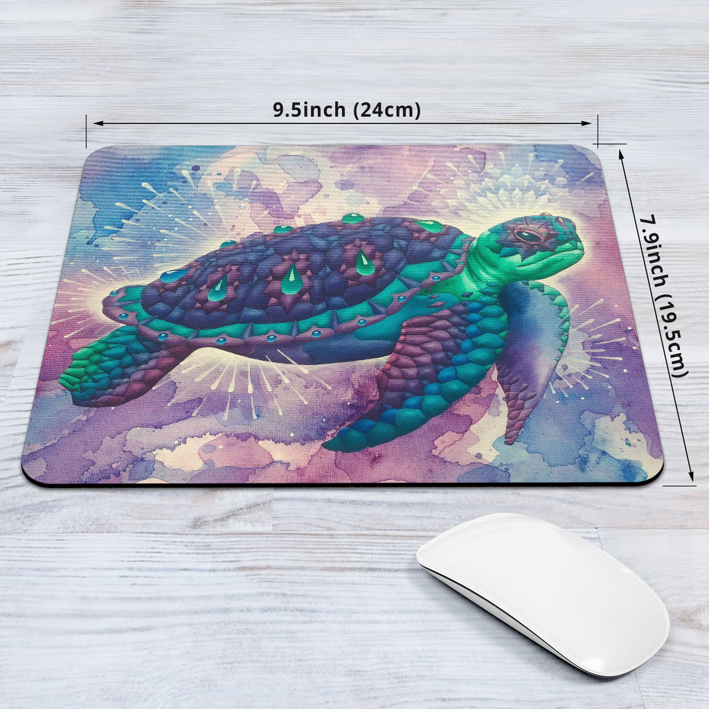 Space Turtle | Mouse Pad | Dylan Thomas Brooks