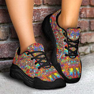 MANDALA CHUNKY SNEAKERS | LACHLAN WARDLAW