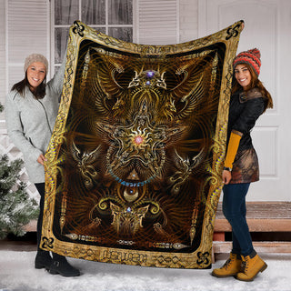 Sol Invictus | Micro Fleece Blanket | Hakan Hisim