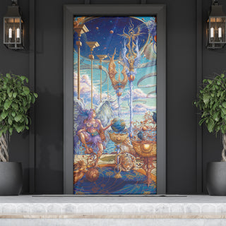 The Star of a New Day Door Sock | Marcelo Germana