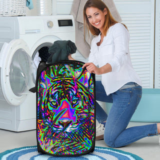 PSYCHEDELIC TIGER | LAUNDRY HAMPER | IMRAN