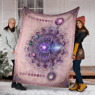 Sahasrara CROWN CHAKRA | MICROFLEECE BLANKET | HAKAN HISIM