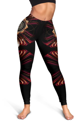 Twist23 | Womens Leggings by Cosmic Shiva