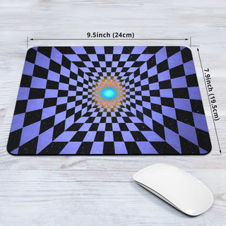 Chequered Space | Mouse Pad | Makroverset
