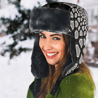 PURP SEIRP TRAPPER HAT | FRACTUALLY